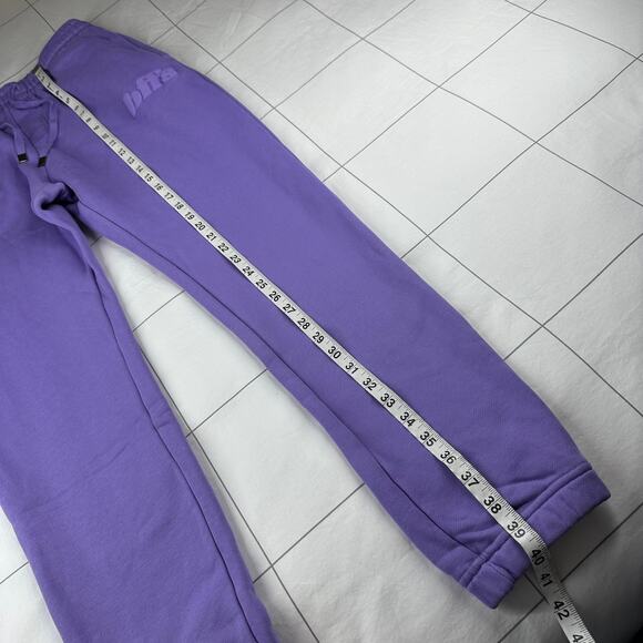 Barstool Sports Pants Womens Medium Purple BFFS Jogger Drawstring Lounge Casual - Picture 10 of 10